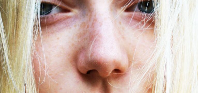 female nose